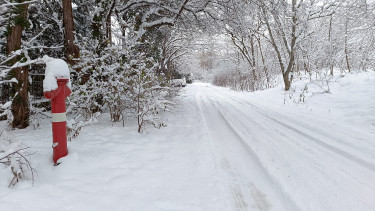 Videó: így vonul át a hóhullám Magyarországon