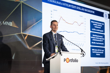 Holczinger Norbert, az MNB Fenntartható Pénzügyek Főosztályának vezetője
