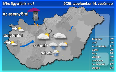 idojaras-hungaromet-mire-figyeljunk-ma-2025-szeptember-14