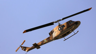 Katasztrófa Iránban: a földnek csapódott a katonai helikopter, az okok ismeretlenek
