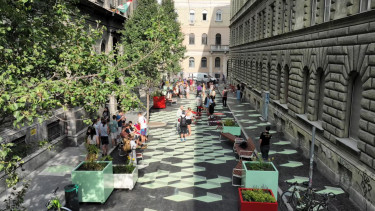 Elkészült Budapest első iskolautcája