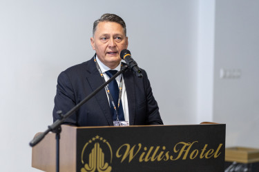 Kovács Dezső, a Zala Vármegyei Kereskedelmi és Iparkamara elnöke.