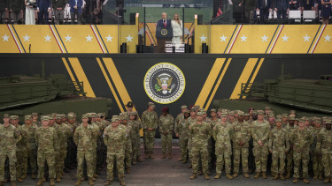 Bejelentették: Trump erőd névre hallgat majd a NATO első védvonala Európában