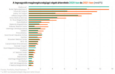 maganklinikak arbevetel