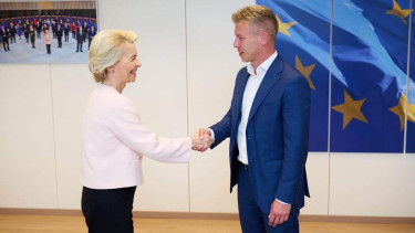 Már megindult a tárgyalás Ursula von der Leyen és Magyar Péter között