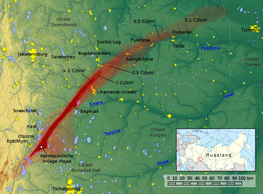Majak szennyezes East Ural Radioactive