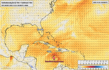 melissa_hurrikán_kialakulása_térkép