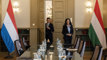 Első hivatalos vendégét fogadta Orbán Anita