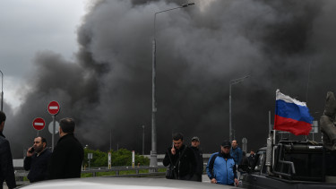 Elképesztő jelentés jött: valóságos dróneső zúdult Moszkvára