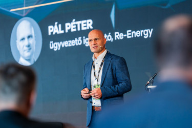 Pál Péter, a Re-Energy Kft. ügyvezető igazgatója