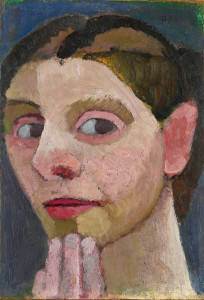 Paula_Modersohn-Becker_-_Selbstbildnis_mit_Hand_am_Kinn_(1906)