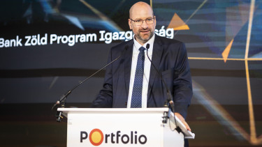 Pókos Gergely, az OTP Bank Zöld Program Igazgatóság ügyvezető igazgatója