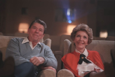 President_Reagan_and_Nancy_Reagan_watching_a_film_in_the_White_House_Theater