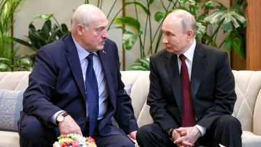 Putyin leghűbb csatlósa gratulált az ukrán népnek, egészséget és békét kívánva nekik