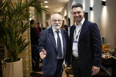Radetzky Jenő, a Fejér Vármegyei Kereskedelmi és Iparkamara elnöke, balog ádám