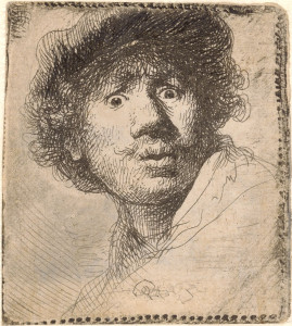 rembrandt_harmensz_van_rijn_selbstbildnis_mit_aufgerissenen_augen_1630_albertina_wien