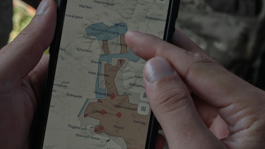 Egészen furcsa térképet villantott az ukrán vezérkar a frontról: itt valami nagyon nem stimmel