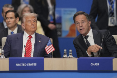 trump rutte nato