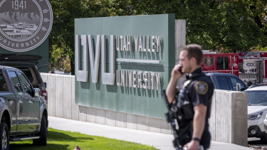 Utah Valley Egyetem university Orems Charlie Kirk