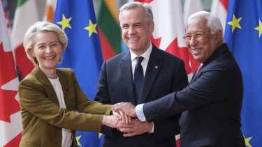 Új világrendet épít Von der Leyen: Kanada szinte az EU-tagja lehet