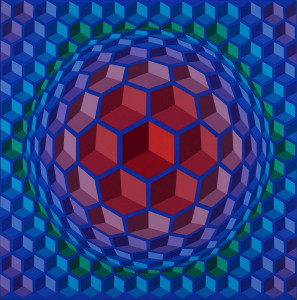 Victor Vasarely - CHEYT-PYR (1970-1971) JPM Pécs2026