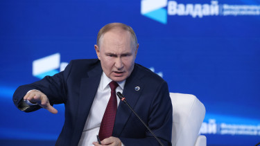 Erre nem számítottak: beszédet mondott Putyin, aztán jöttek az ukrán csapások