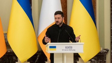 Váratlan bejelentést tett Zelenszkij: Amerikának kész a tervei vannak a háború lezárására