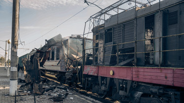 A magyar határról induló vonatot robbantott fel az orosz hadsereg - Öt ember meghalt