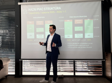 Wachtler Tamás, a Porsche Hungaria ügyvezető igazgatója