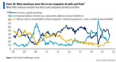 what do with cash flow may 2022